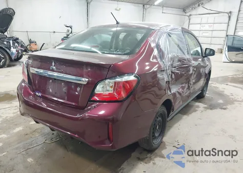 2023 Mitsubishi Mirage G4 Black Edition/Es/Le from USA, damaged, VIN ML32FUFJ8PHF01119